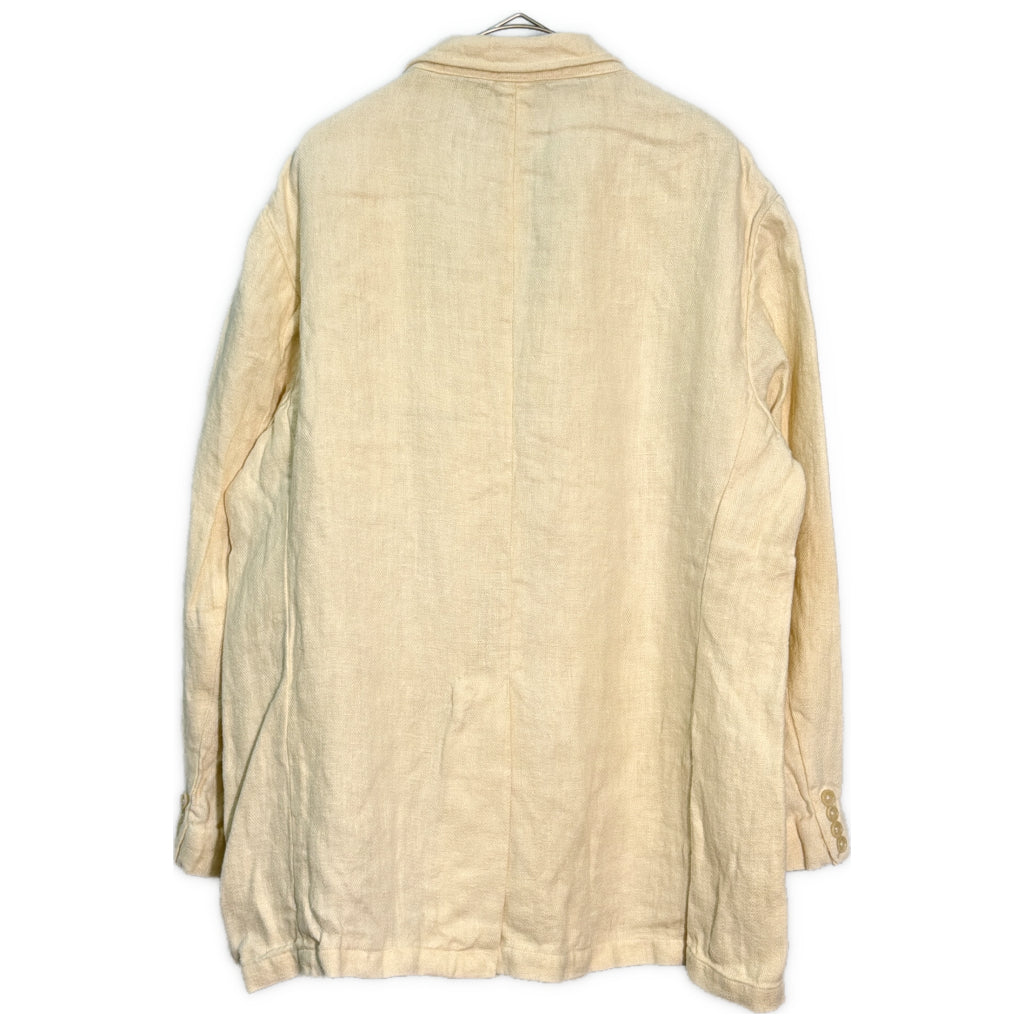 90s Polo by Ralph Lauren Linen Tailored Jacket