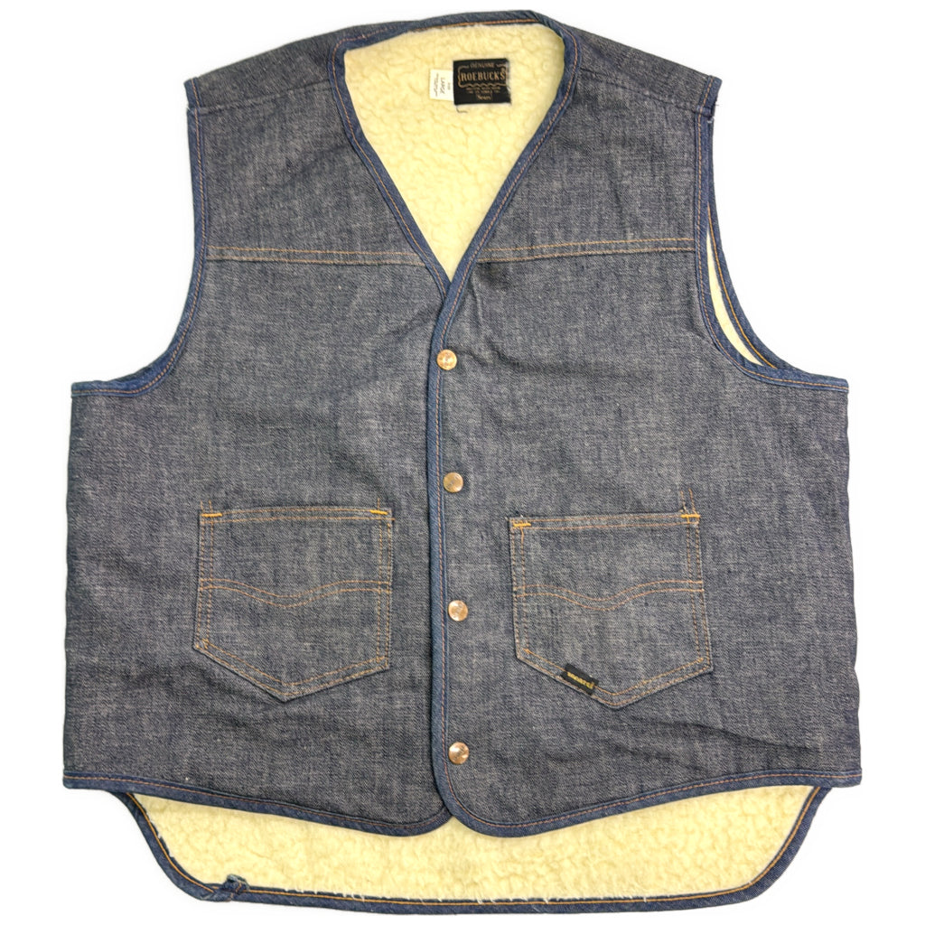 80s ROEBUCKS Denim Vest
