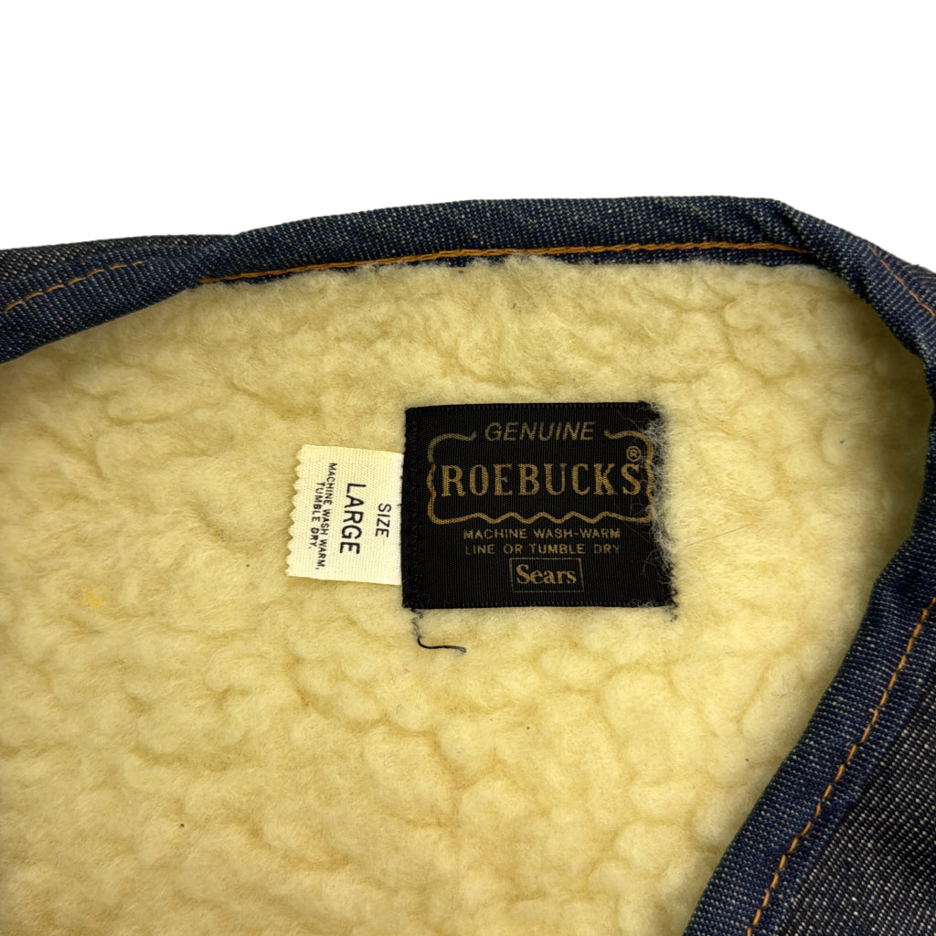 80s ROEBUCKS Denim Vest