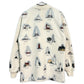 90s Art Unlimited Sportswear Patterned Cardigan