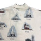 90s Art Unlimited Sportswear Patterned Cardigan
