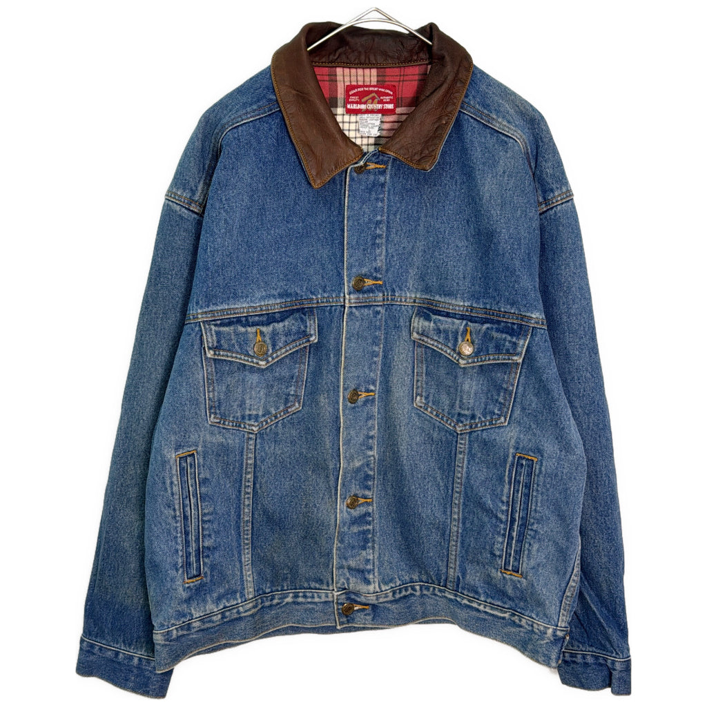 90s MARLBORO COUNTRY STORE Denim Jacket