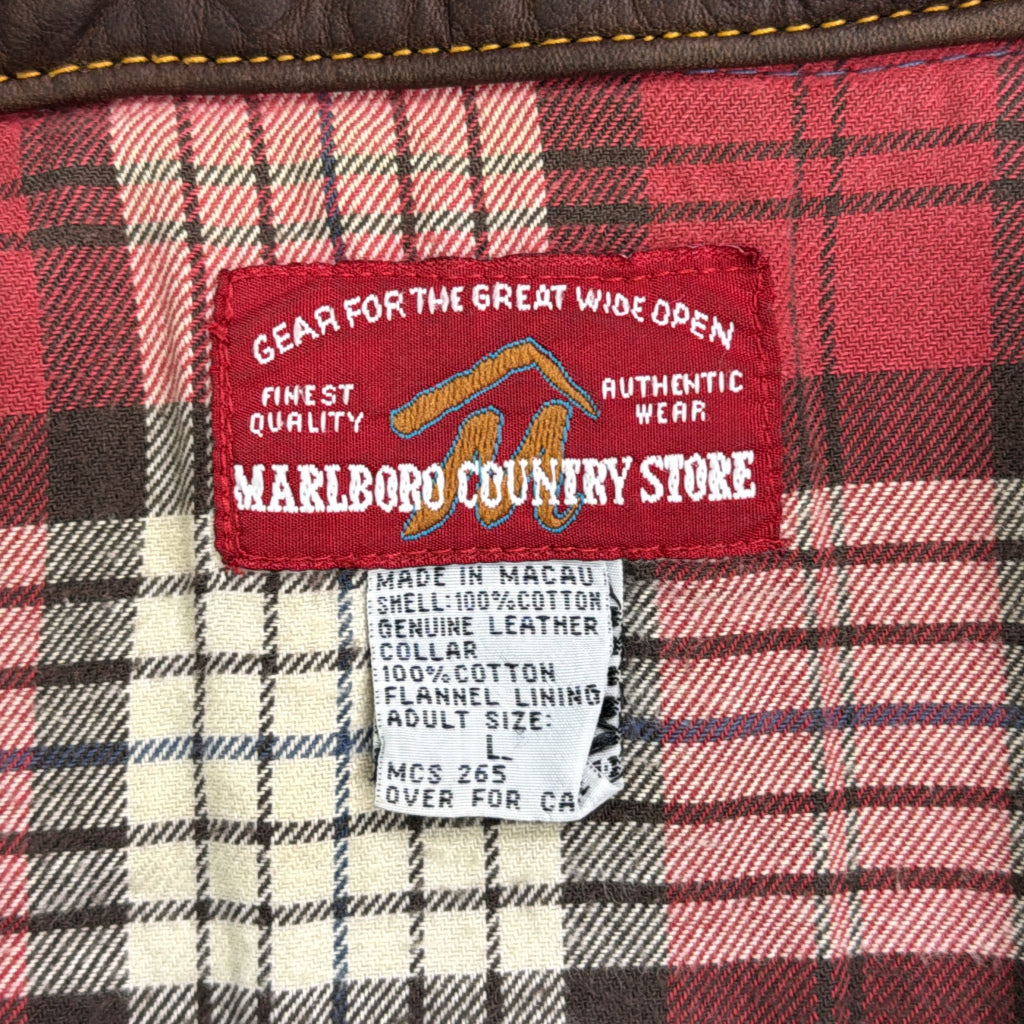 90s MARLBORO COUNTRY STORE Denim Jacket