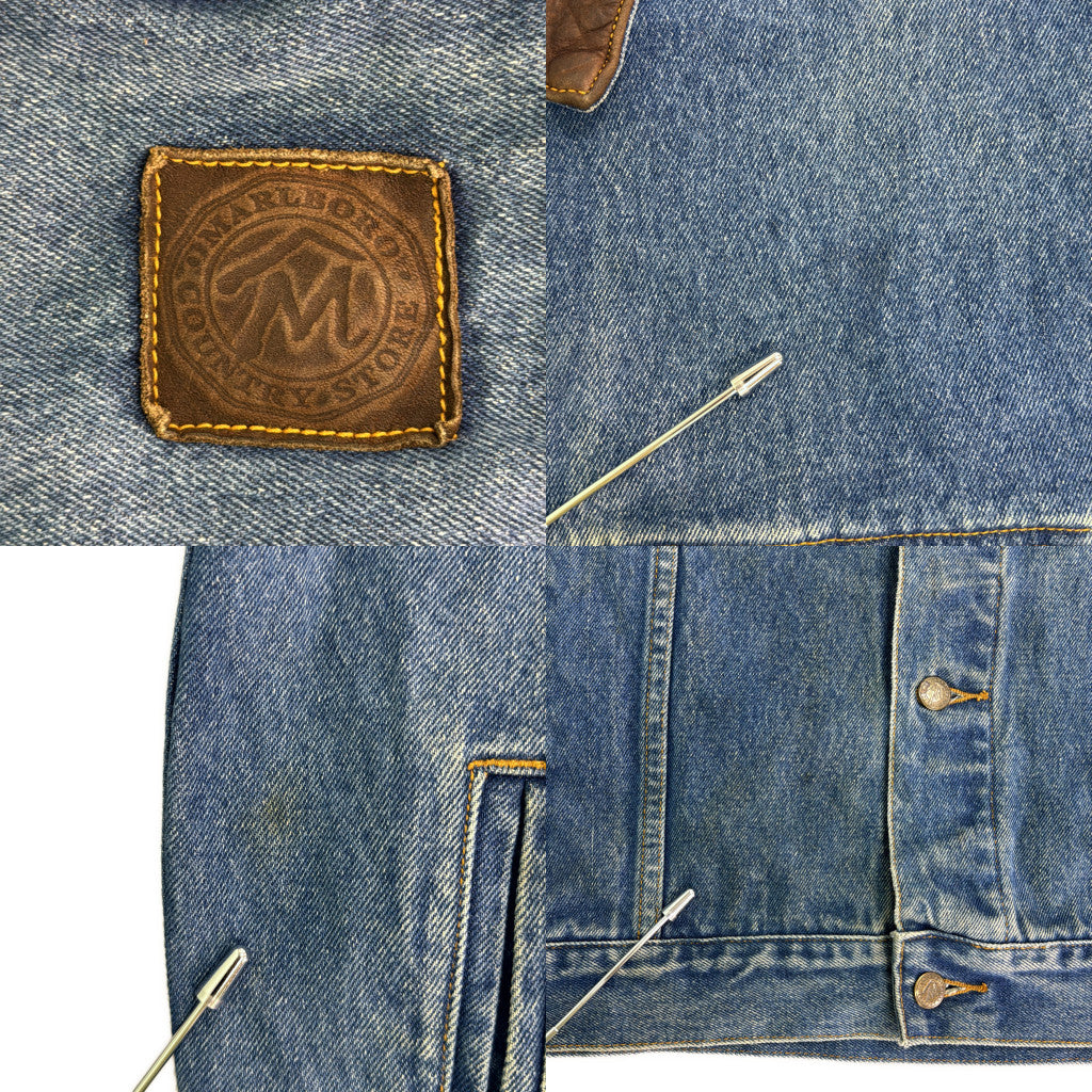 90s MARLBORO COUNTRY STORE Denim Jacket
