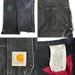 Carhartt Duck Double Knee Bib Overall Duck Overall