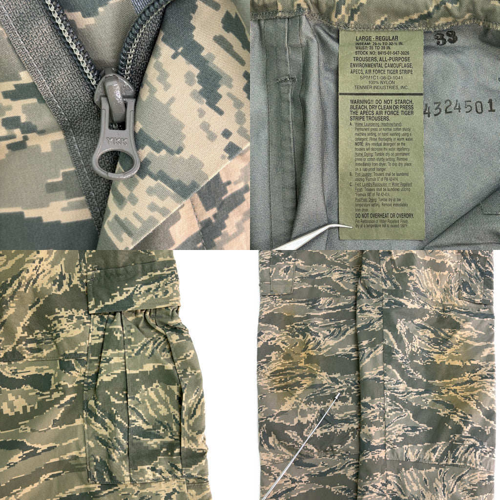 00s U.S.AIRFORCE APECS GORETEX Trousers Military Pants