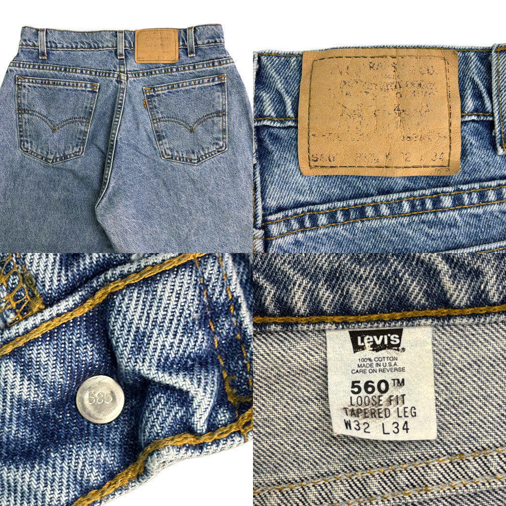 90s Levi's 560 Denim Pants