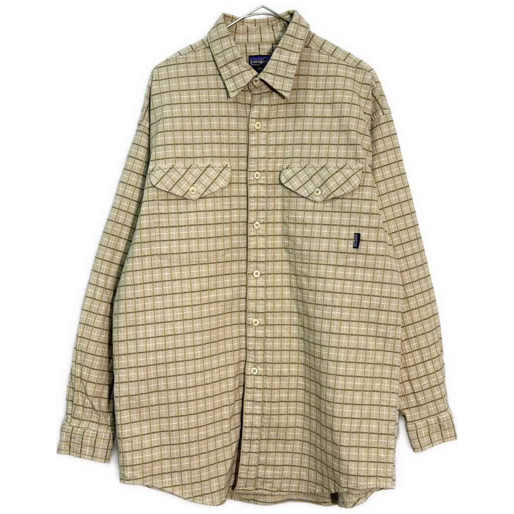 00s patagonia Organic Cotton Check Shirt