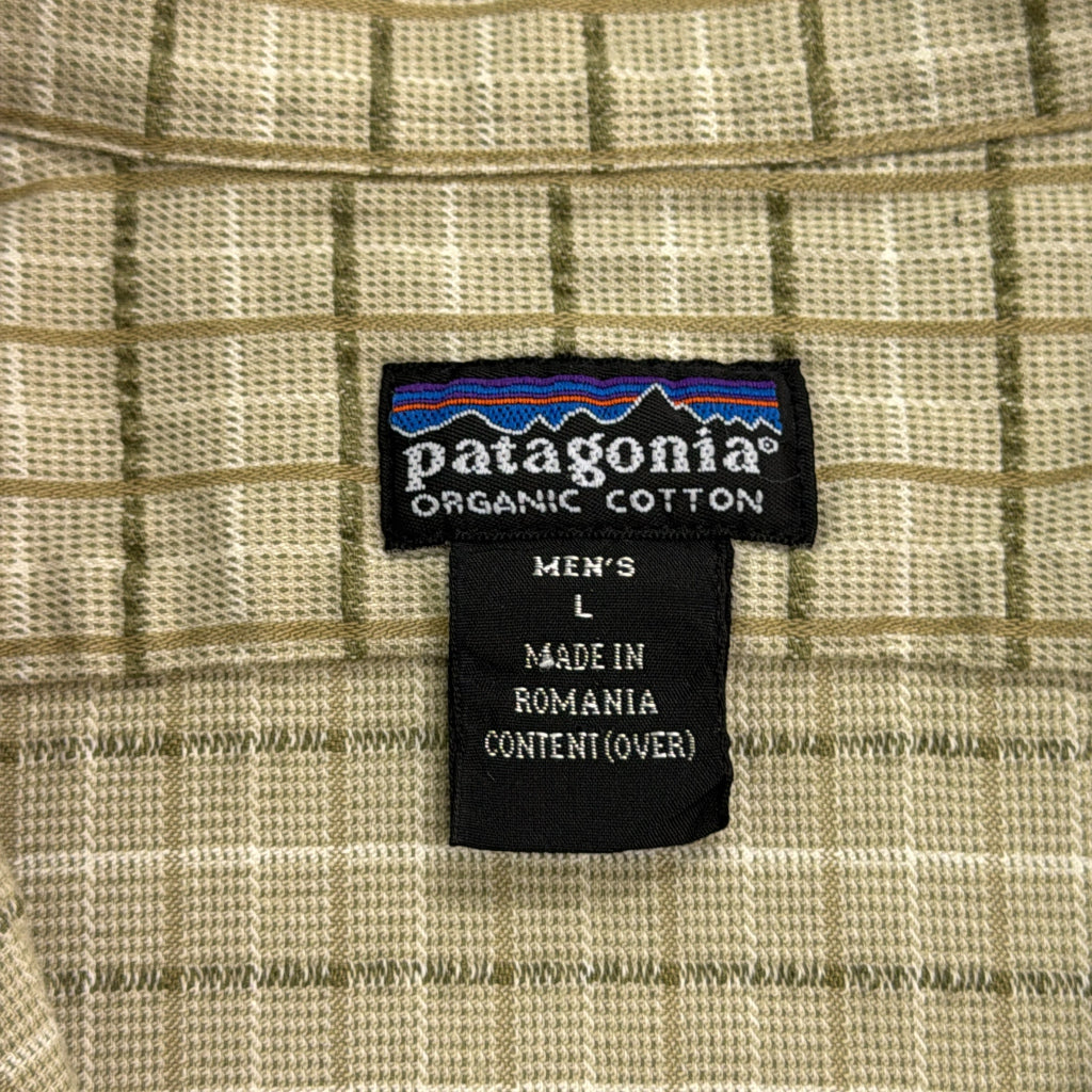 00s patagonia Organic Cotton Check Shirt