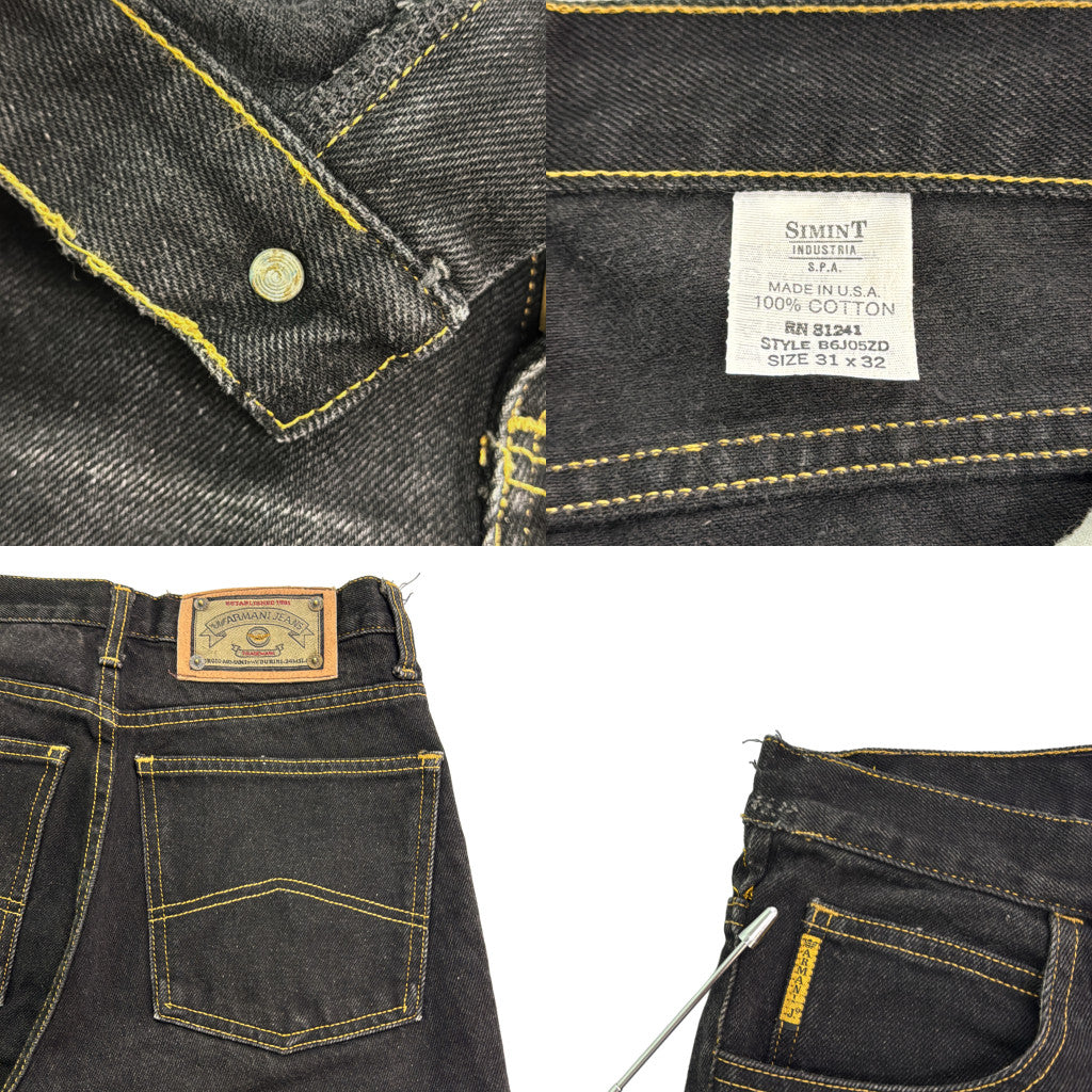 90s ARMANI JEANS Denim Pants
