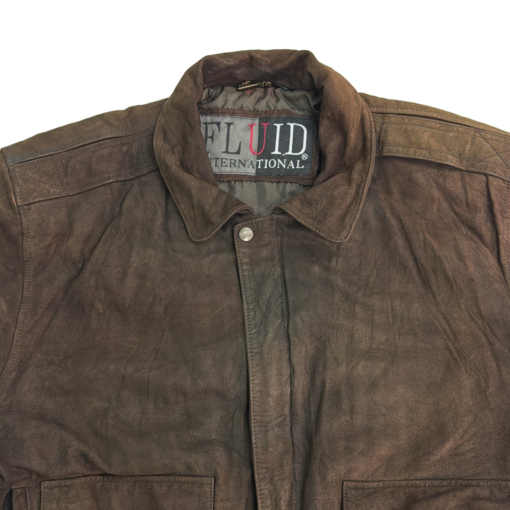 FULID INTERNATIONAL Leather Jacket