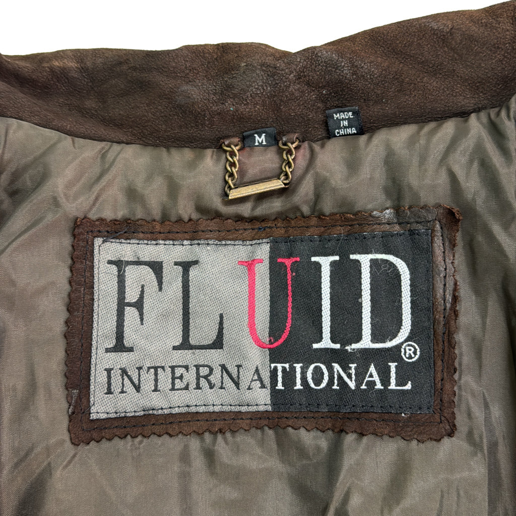 FULID INTERNATIONAL Leather Jacket