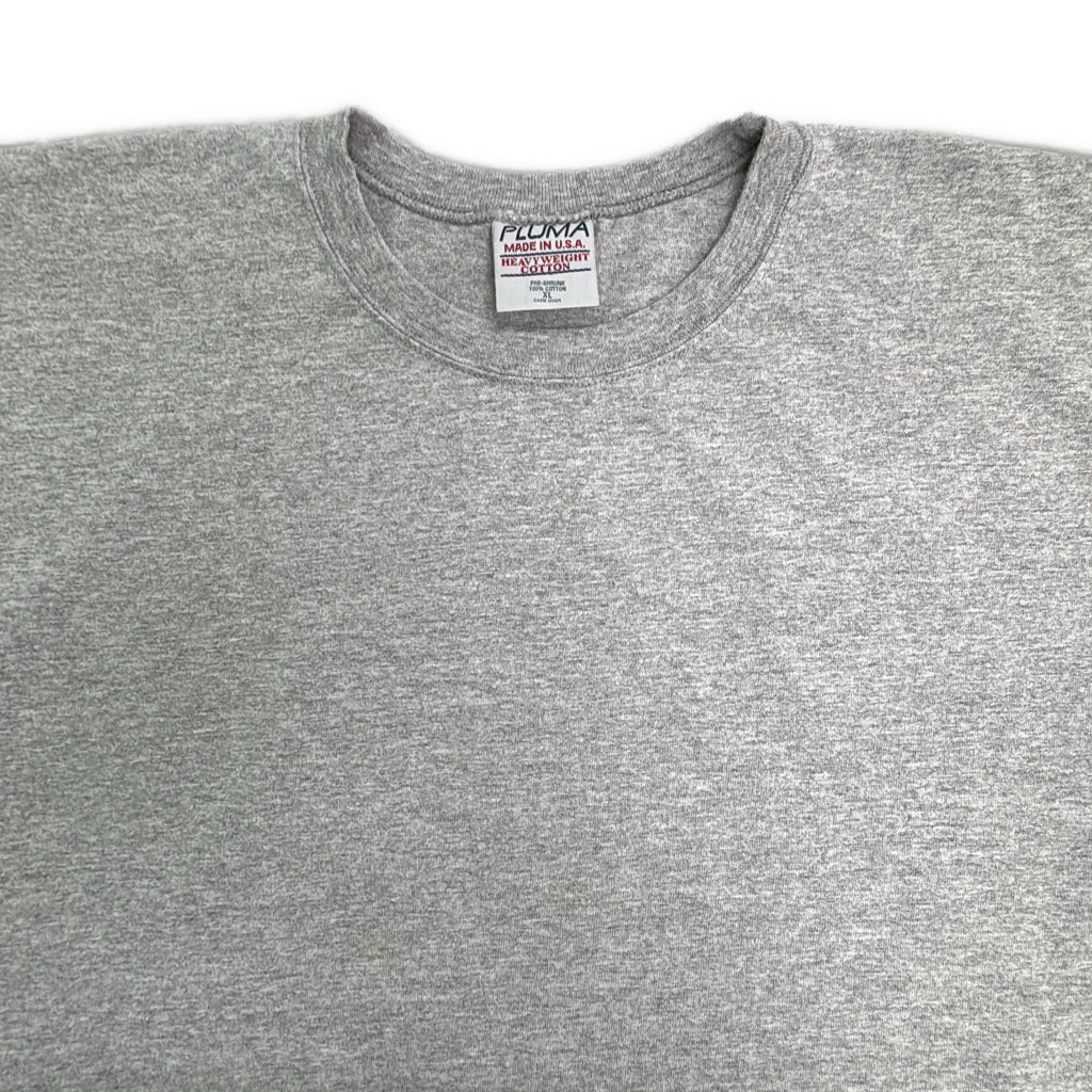 90s PLUMA Plain Long Sleeve T-Shirt