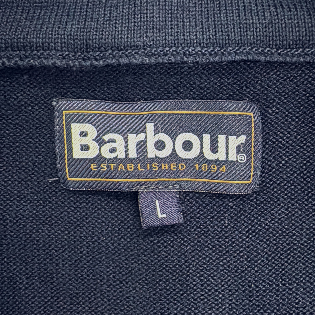 Barbour Half Zip Sweater