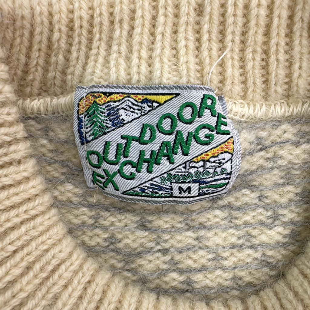 70s OUTDOOR EXCHANGE Sweater