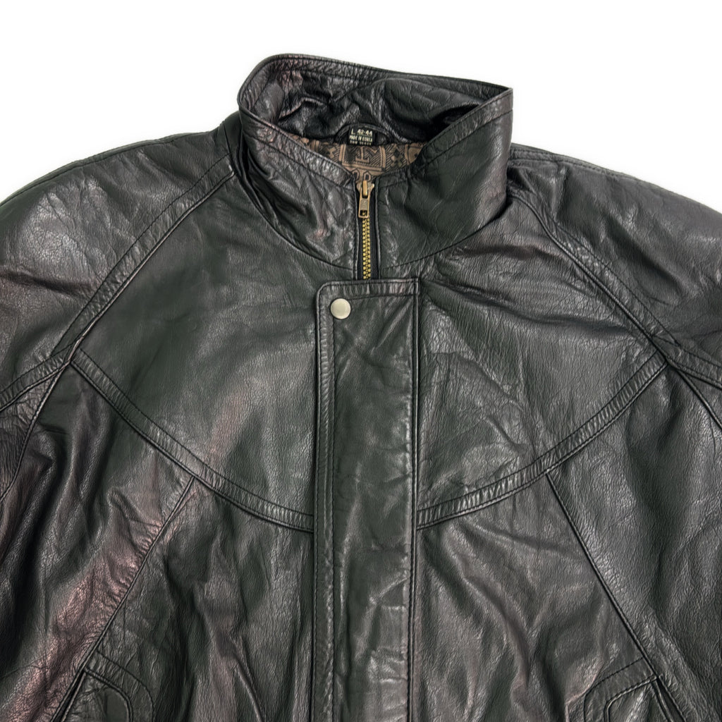 EXPRESSIONS INTERNATIONAL Leather Jacket
