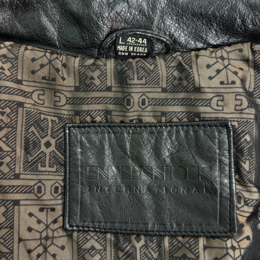 EXPRESSIONS INTERNATIONAL Leather Jacket