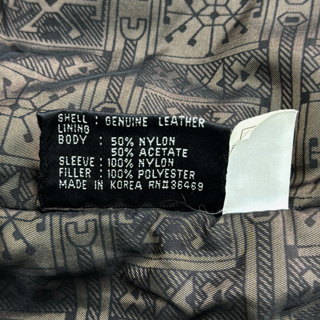 EXPRESSIONS INTERNATIONAL Leather Jacket