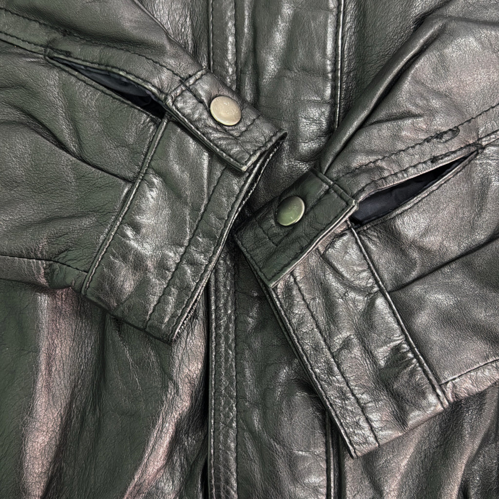 EXPRESSIONS INTERNATIONAL Leather Jacket