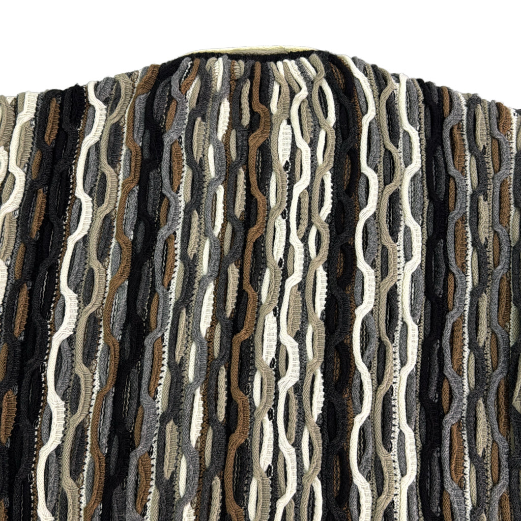 90s Bergati ベルガティ 3D Knit Sweater