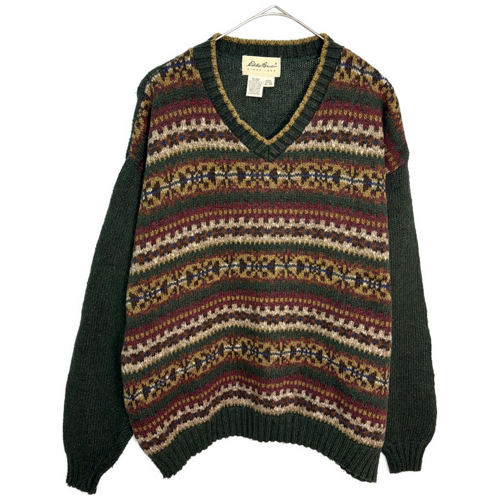 90s Eddie Bauer V-Neck Sweater