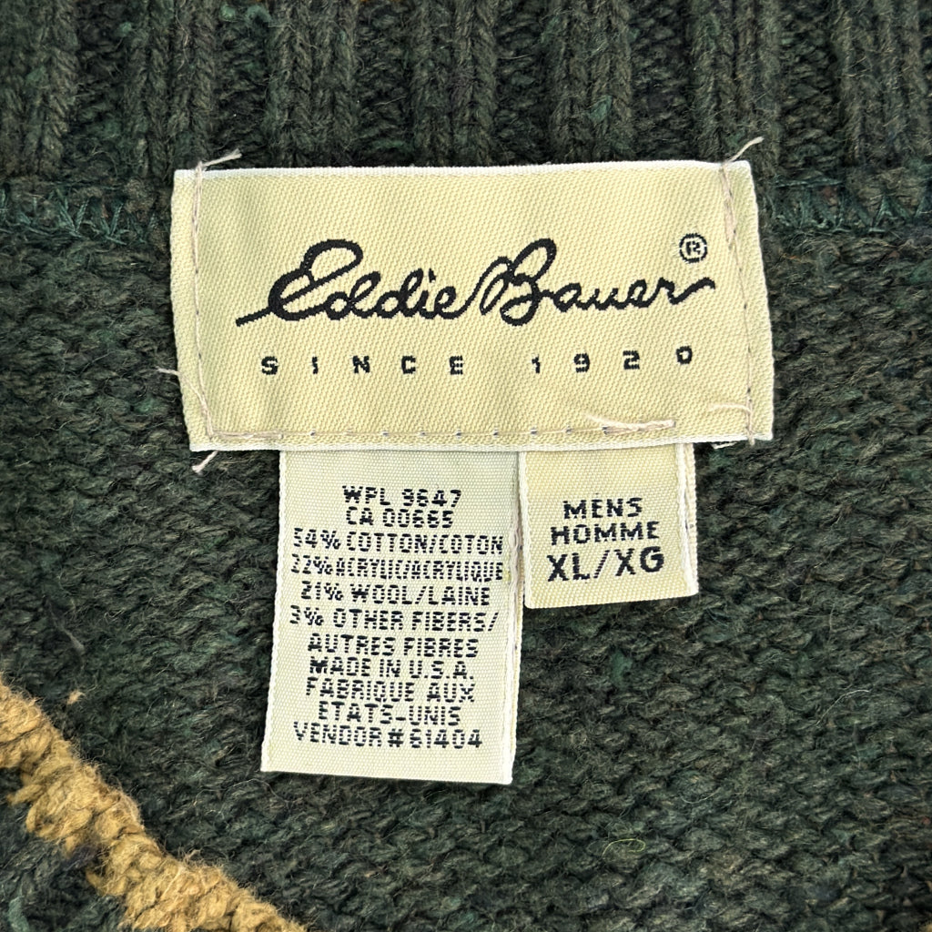 90s Eddie Bauer V-Neck Sweater