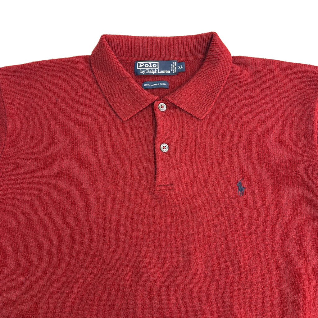 90s Polo by Ralph Lauren Knit Polo Shirt