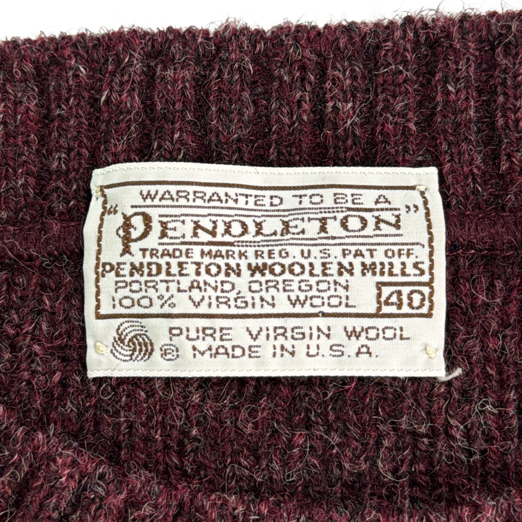 70s PENDLETON Crewneck Sweater