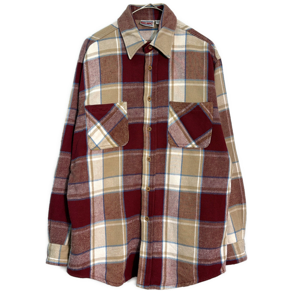 80s BIG MAC Heavy Flannel Shirt