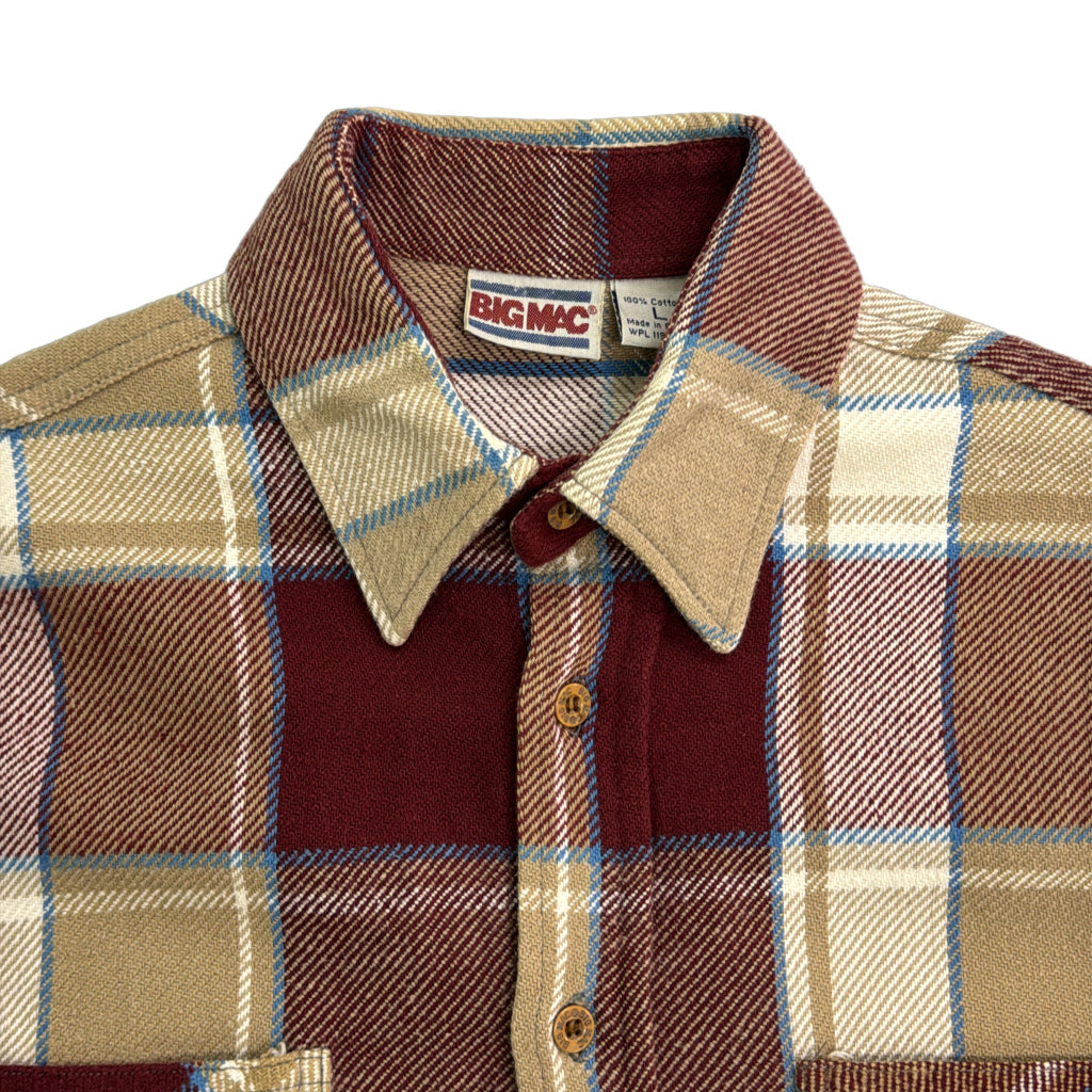 80s BIG MAC Heavy Flannel Shirt