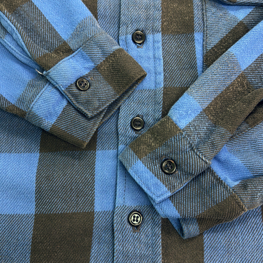 80s FIVE BROTHER Flannel Shirt