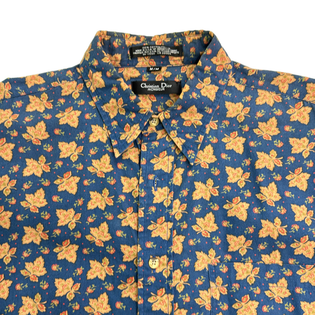 90s Christian Dior Monsieur Patterned Shirt
