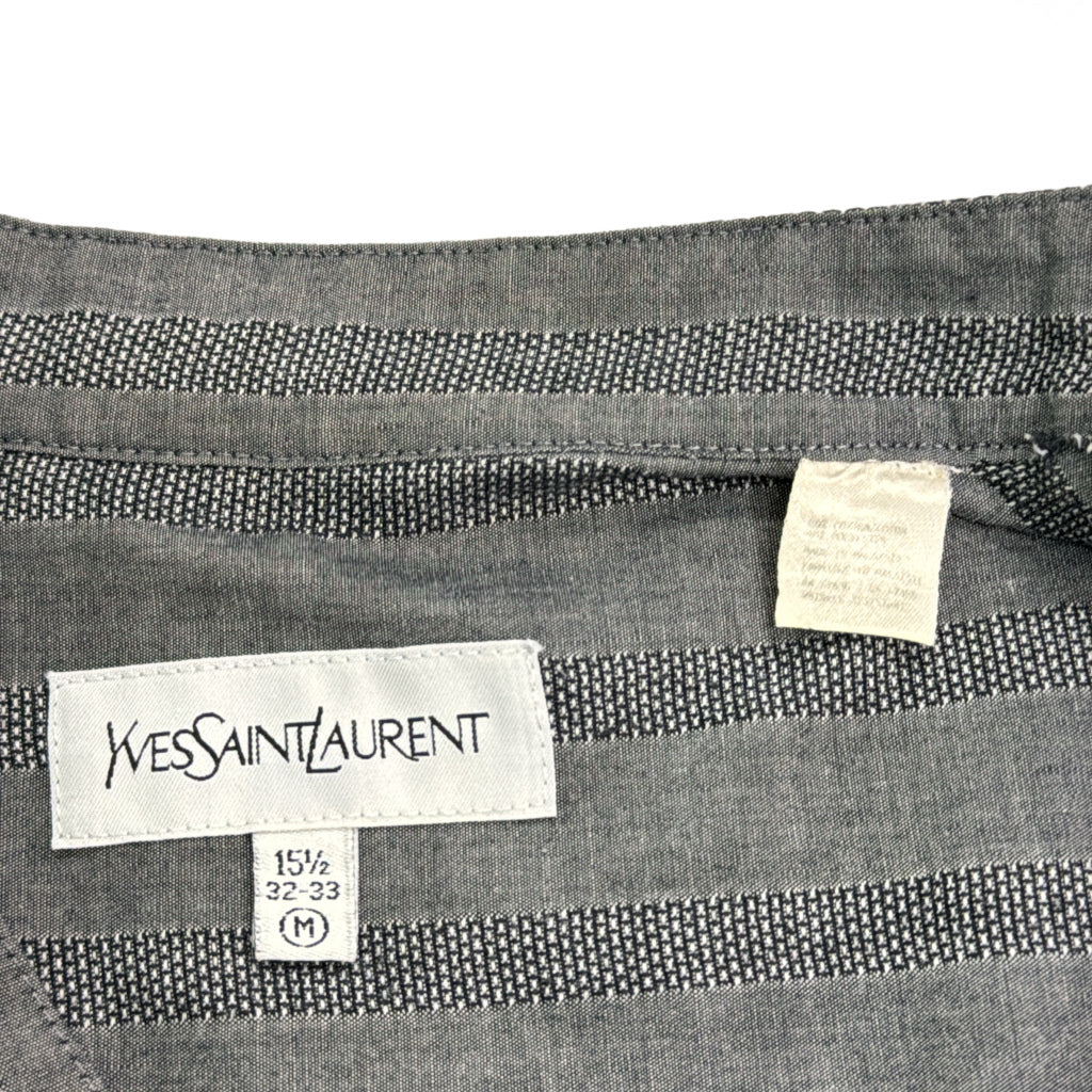 90s YVES SAINT LAURENT Stripe Shirt