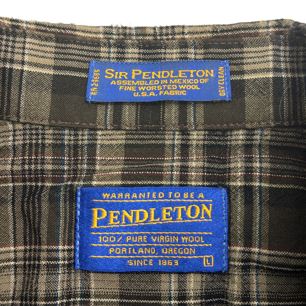 00s SIR PENDLETON Wool Shirt