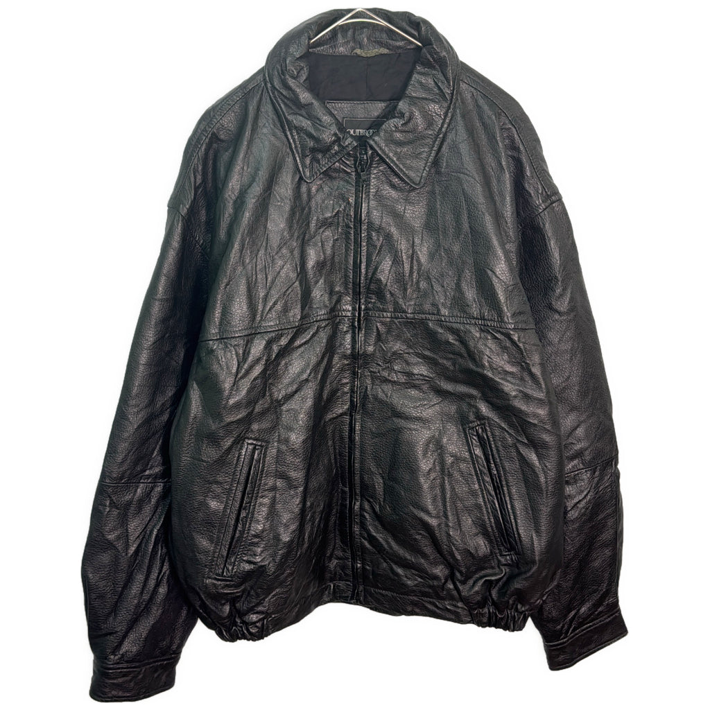 00s OUTBROOK アウトブルック Leather Jacket