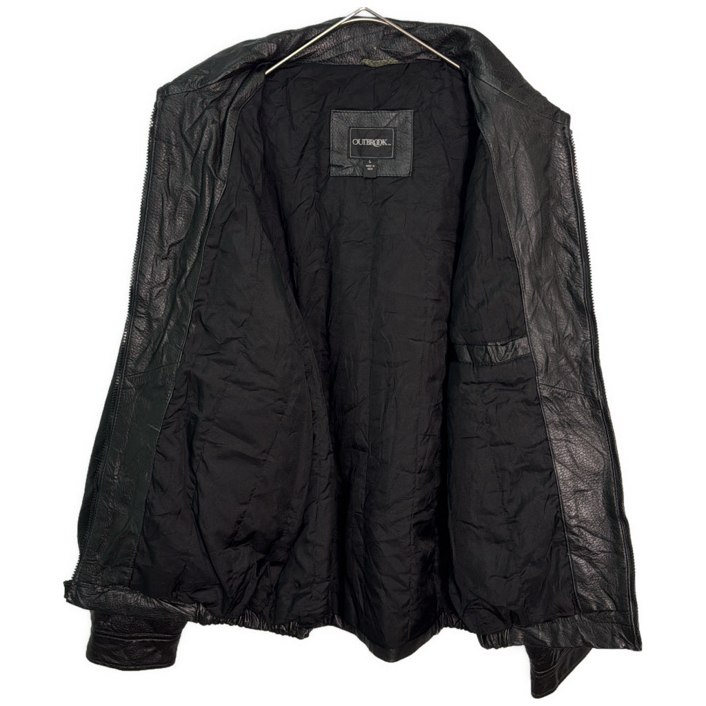 00s OUTBROOK アウトブルック Leather Jacket