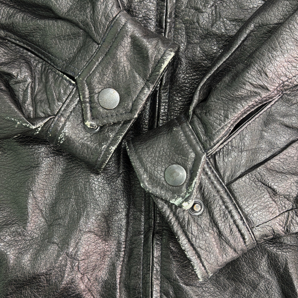 00s OUTBROOK アウトブルック Leather Jacket