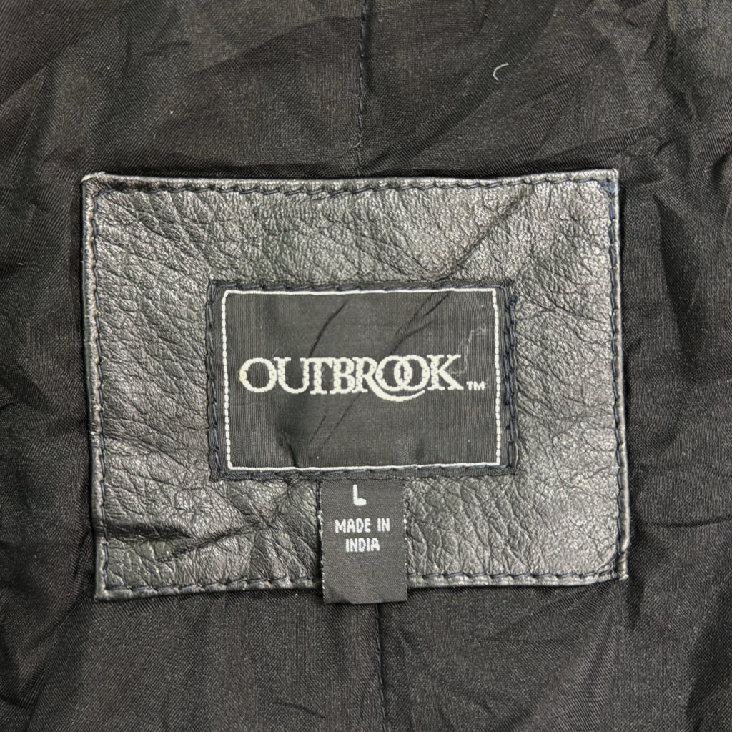 00s OUTBROOK アウトブルック Leather Jacket