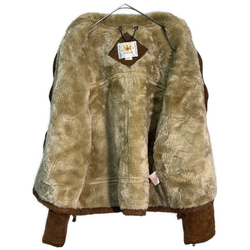 AMERI MODE Shearling Leather Jacket