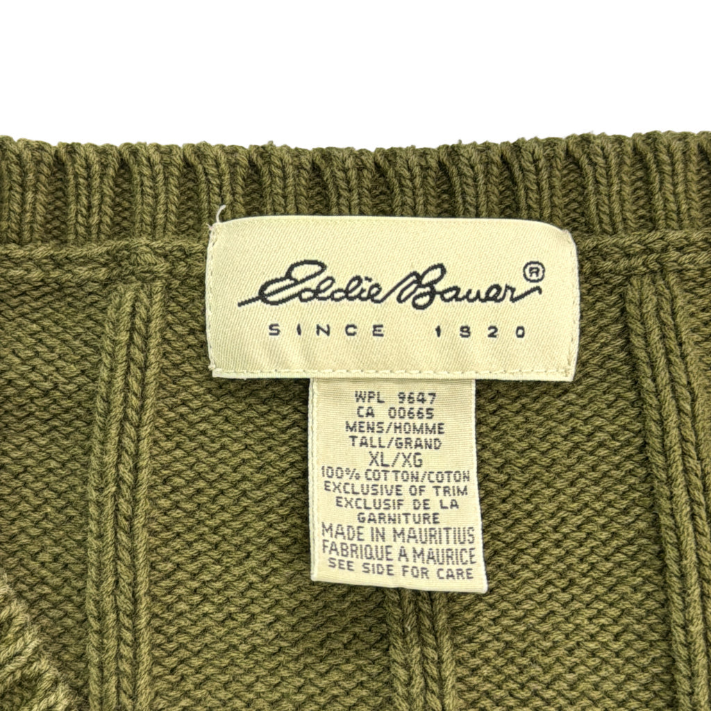 00s Eddie Bauer V-Neck Sweater
