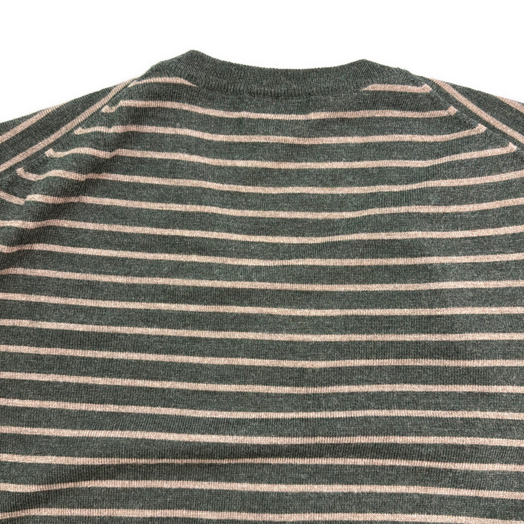 Brooks Brothers Wool Border Sweater