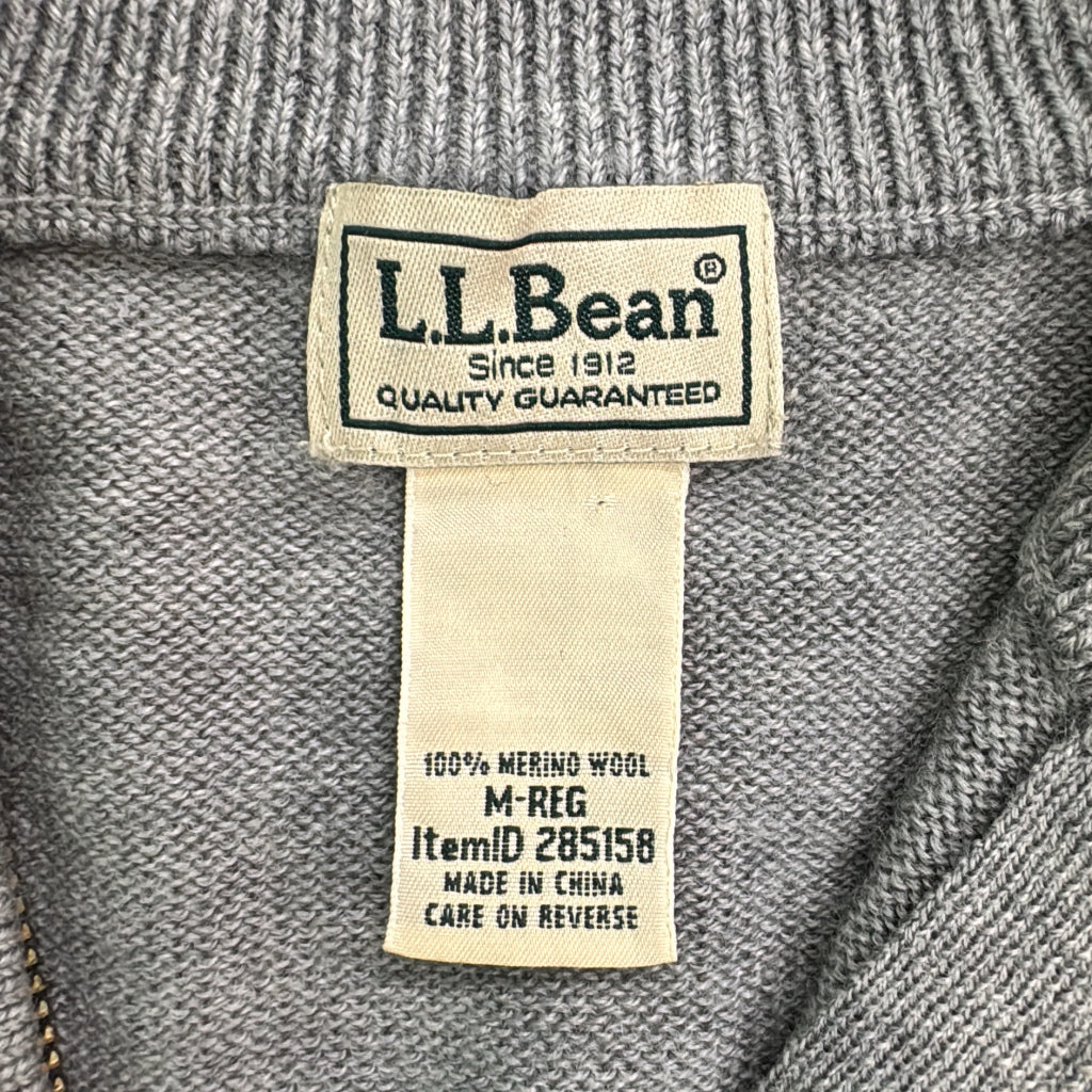 L.L.Bean Half Zip Sweater