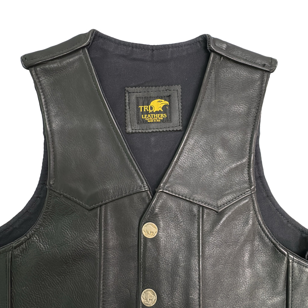 TRD Leathers Leather Vest