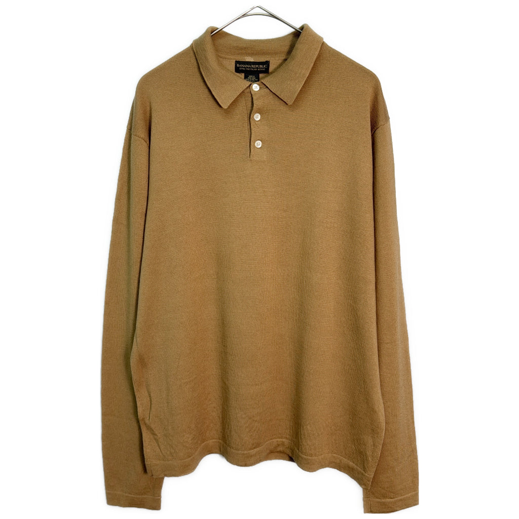 00s Banana Republic Knit Polo Shirt