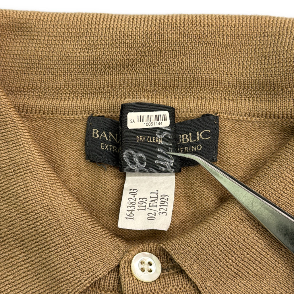 00s Banana Republic Knit Polo Shirt
