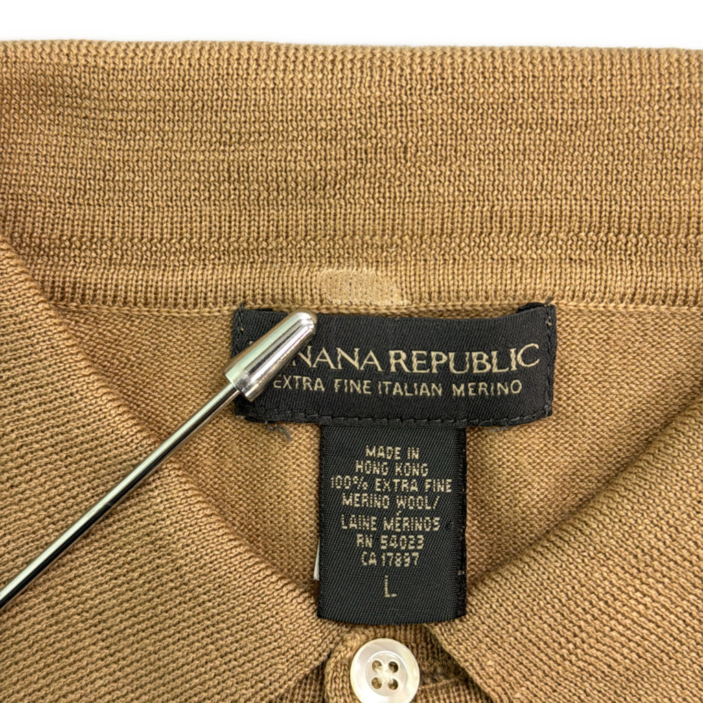 00s Banana Republic Knit Polo Shirt