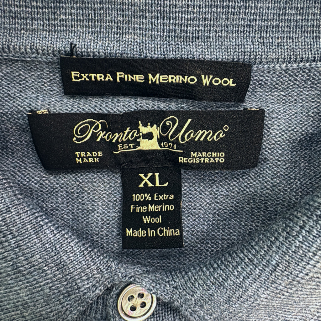 PRONTO-UOMO Knit Polo Shirt