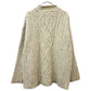 90s STRUCTURE Roll Neck Aran Sweater
