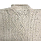 90s STRUCTURE Roll Neck Aran Sweater