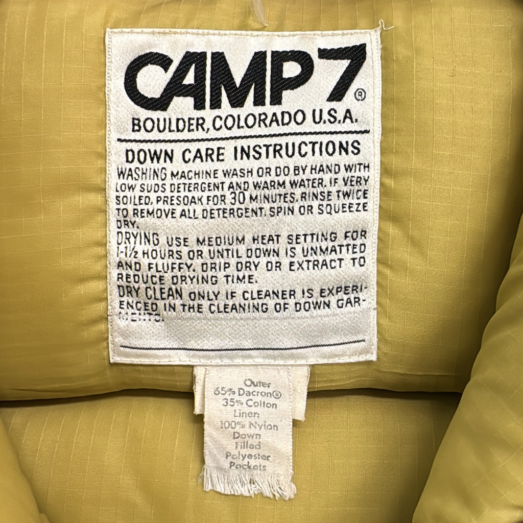 80s CAMP7 Down Vest